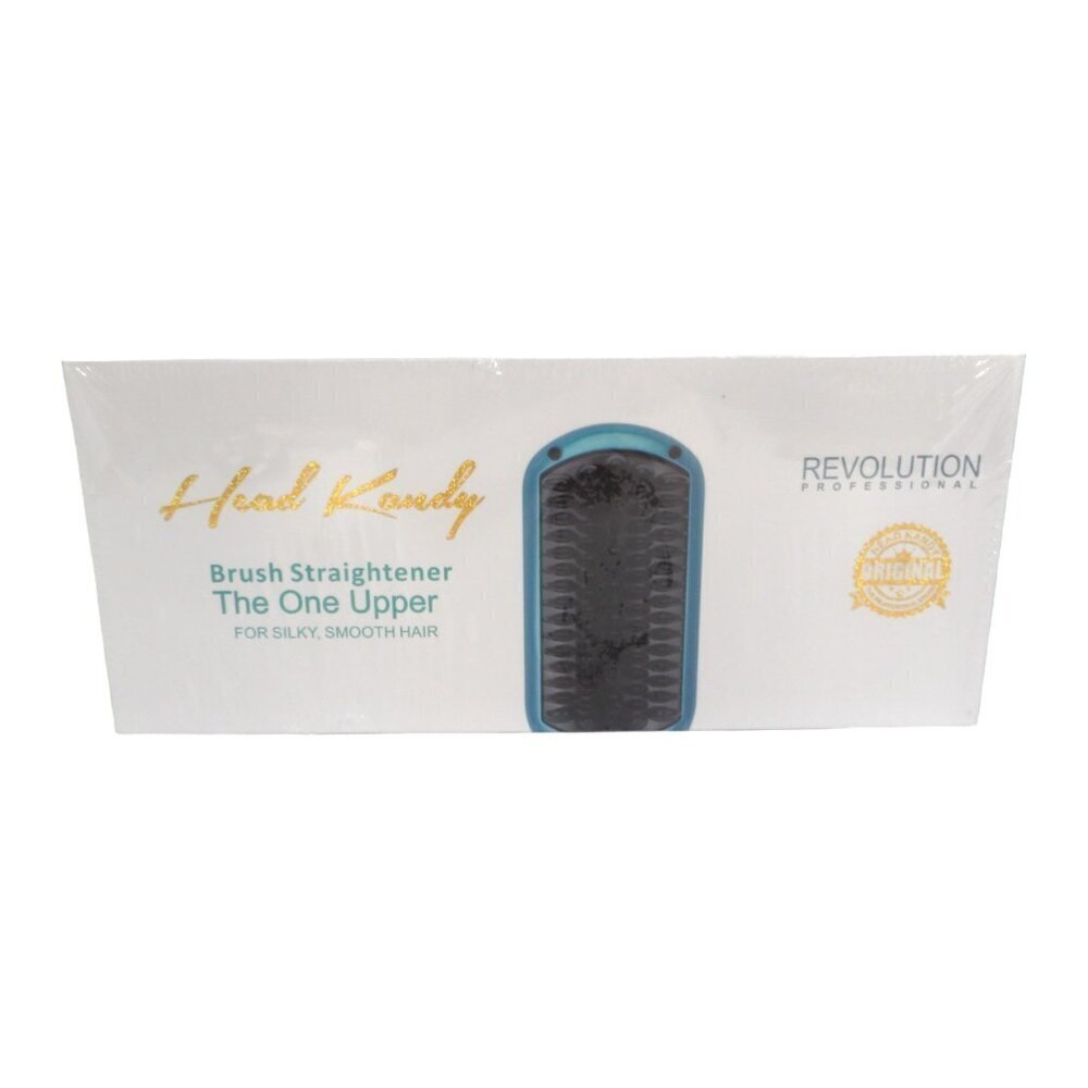 HEAD KANDY Professional Brush Hair Straightener tourmaline infused ceramic NEW